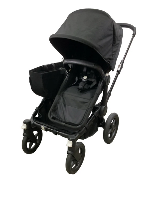 Bugaboo Donkey 5 Mono Stroller, 2021, Black, Midnight Black, Midnight Black