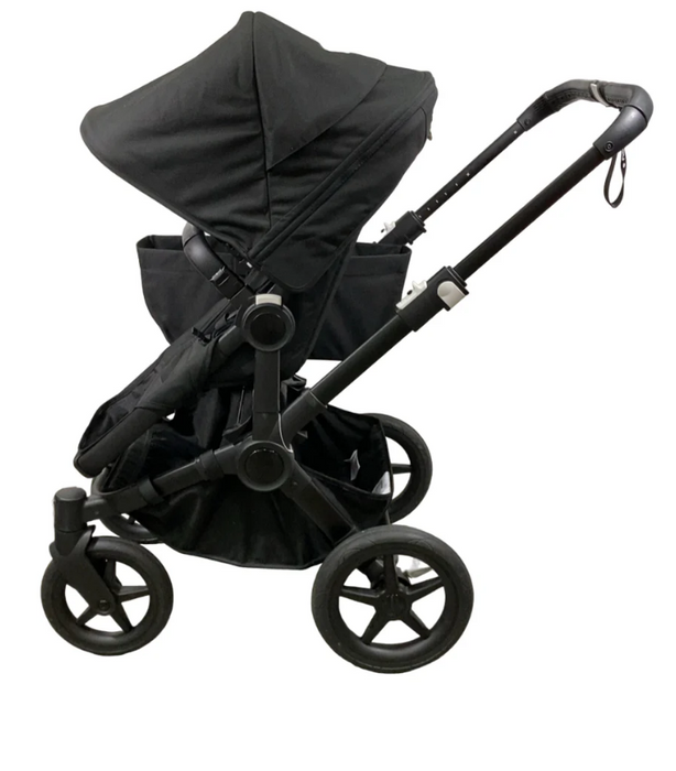 Bugaboo Donkey 5 Mono Stroller, 2021, Black, Midnight Black, Midnight Black