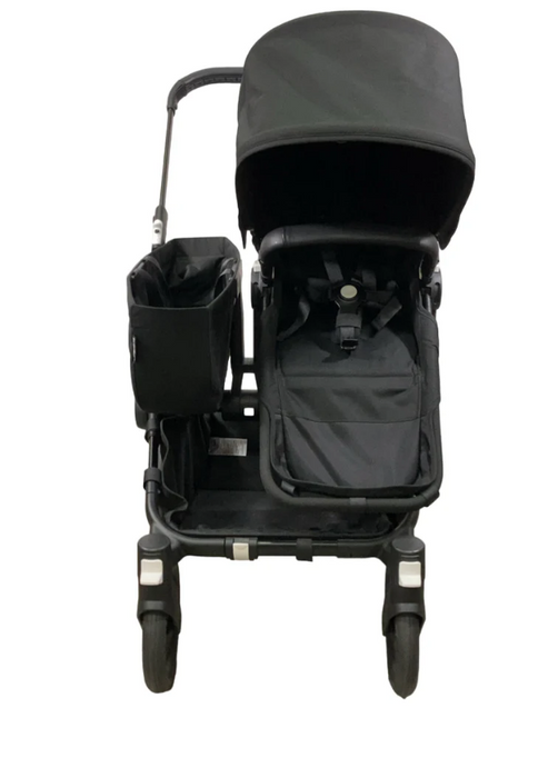 Bugaboo Donkey 5 Mono Stroller, 2021, Black, Midnight Black, Midnight Black