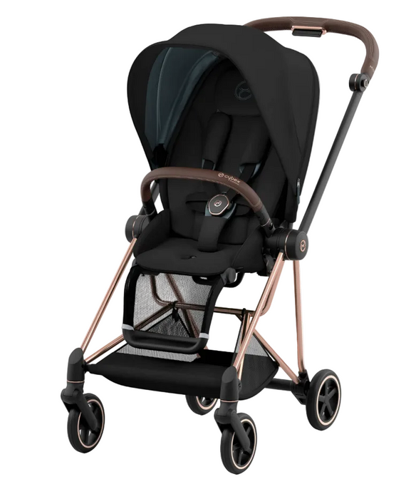 Cybex Mios3 Stroller, 2024, Rosegold, Sepia Black