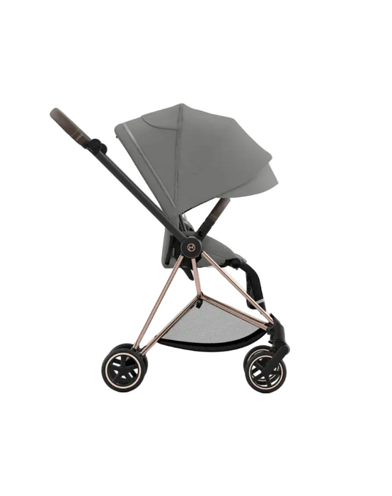 Cybex MIOS Stroller, 2024, Mirage Grey, Rose Gold
