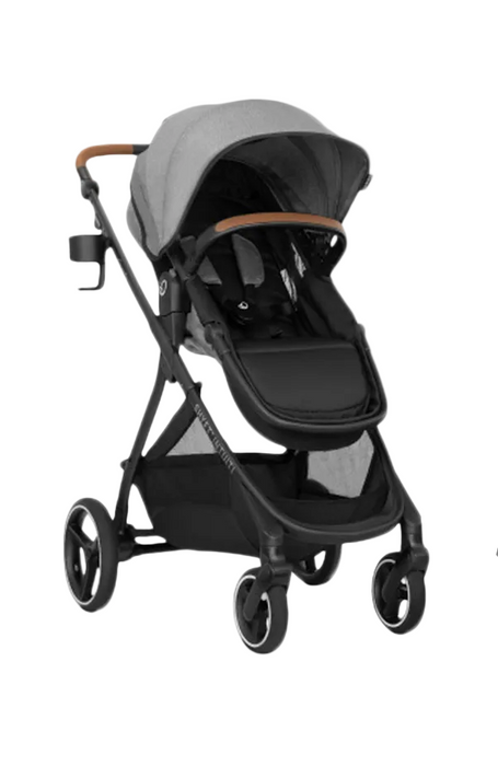 Evenflo Shyft Intuiti Travel System Stroller, 2025, Fossil Gray