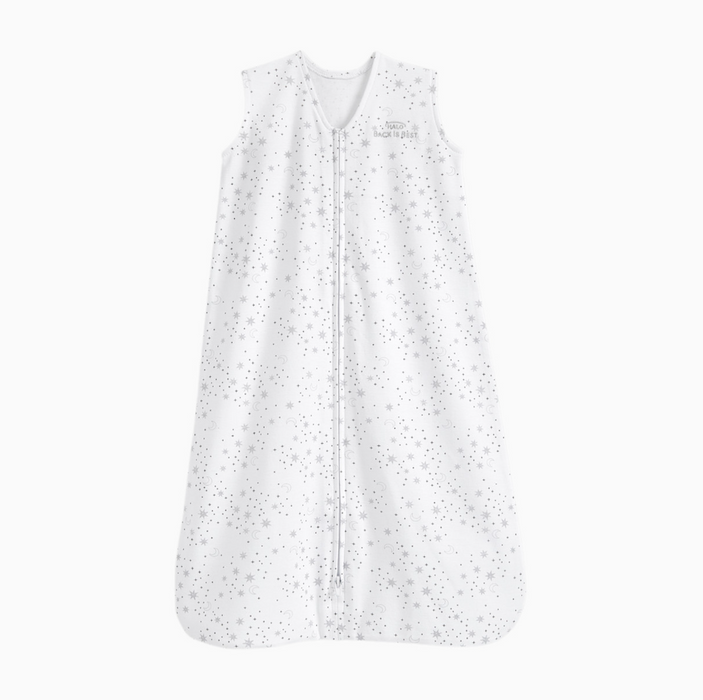 Halo Cotton Sleepsack, Midnight Moons Gray, Small