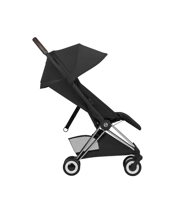 Cybex Coya Stroller, 2024, Chrome, Sepia Black