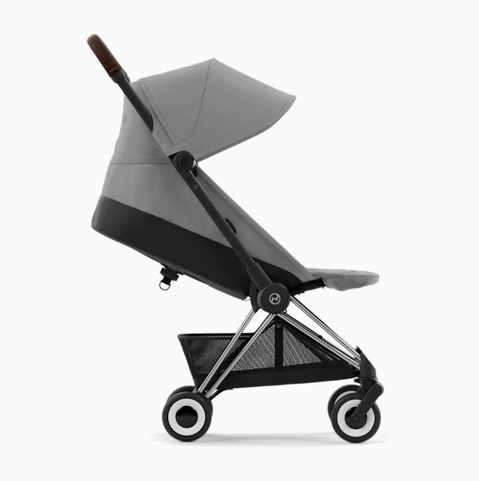 Cybex Coya Stroller, 2024, Chrome, Mirage Grey