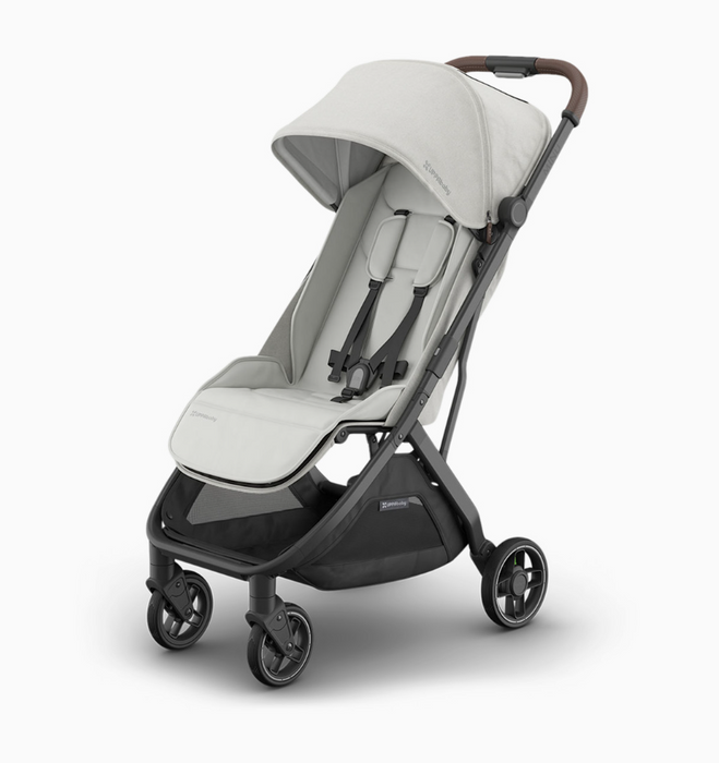 UPPAbaby MINU V3 Stroller, 2025, Savannah (Pearl Gray Jacquard)