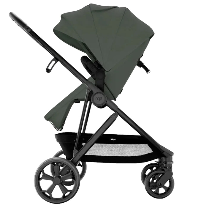 Mompush Wiz Pro 4-in-1 Baby Stroller with Newborn Mode, 2025, Forest