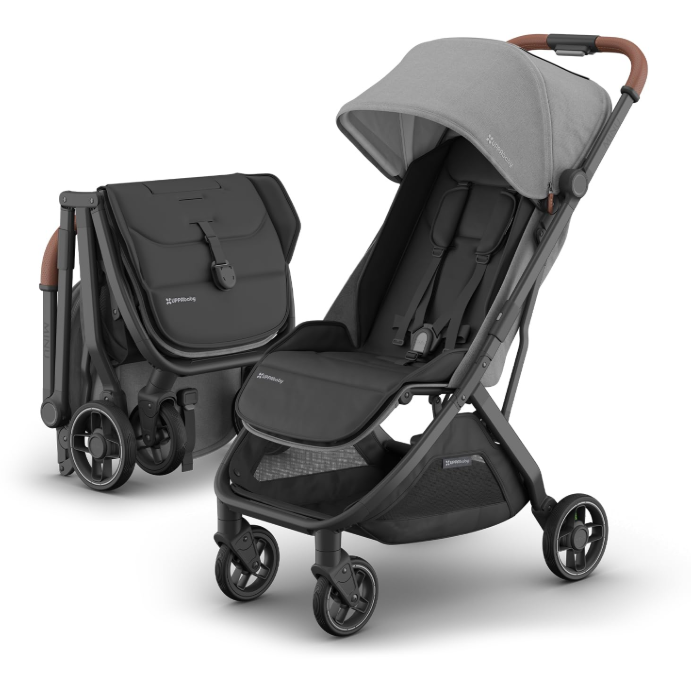 UPPAbaby MINU V3 Stroller, 2025, Greyson (Charcoal Melange)