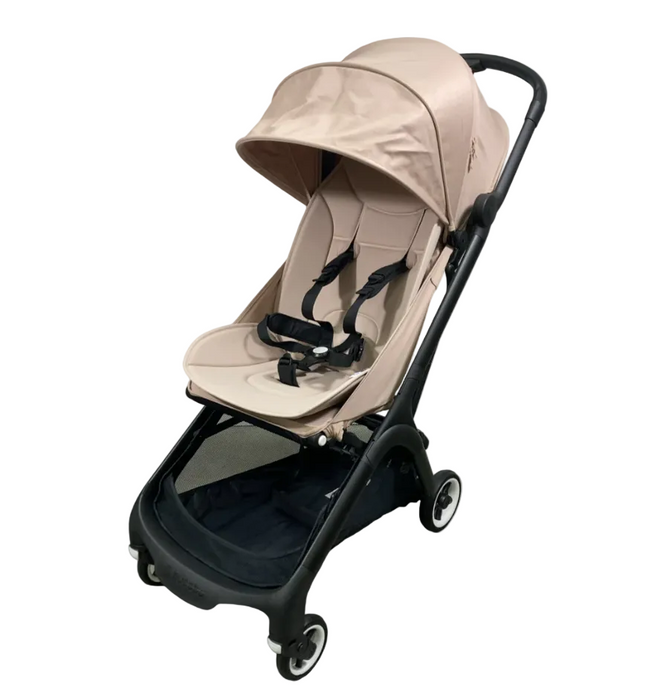 Bugaboo Butterfly Stroller, 2024, Black, Desert Taupe, Desert Taupe