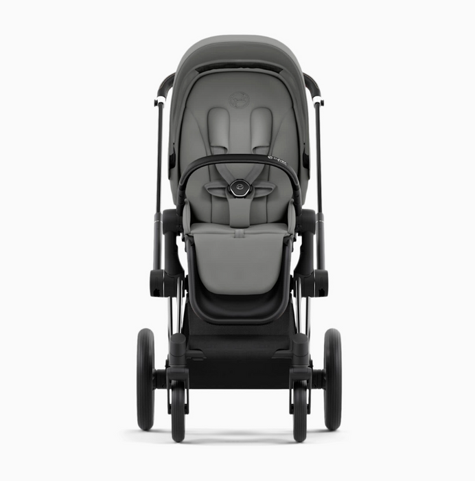 Cybex Priam4 Stroller, 2024, Chrome/Black, Mirage Grey