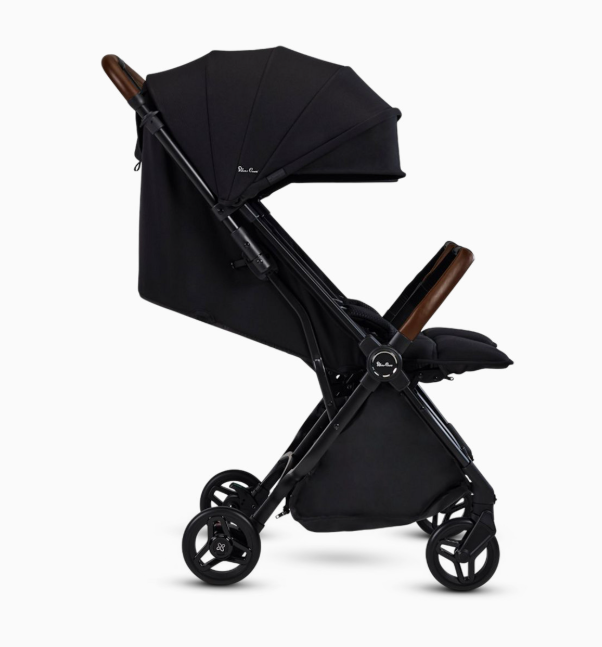 Silver Cross Jet Double Travel Stroller, Black, unknown