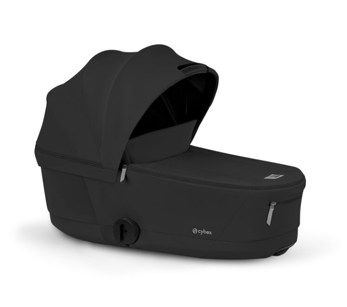 Cybex Priam Fold Lux Carry Cot, Sepia Black