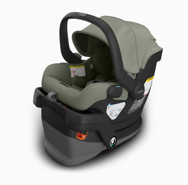 UPPAbaby Mesa V3 Infant Car Seat, 2025, Evelyn (Meadow Green)