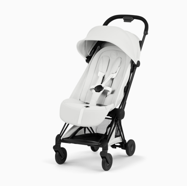 Cybex Coya Stroller, 2023, Matte Black, Off White