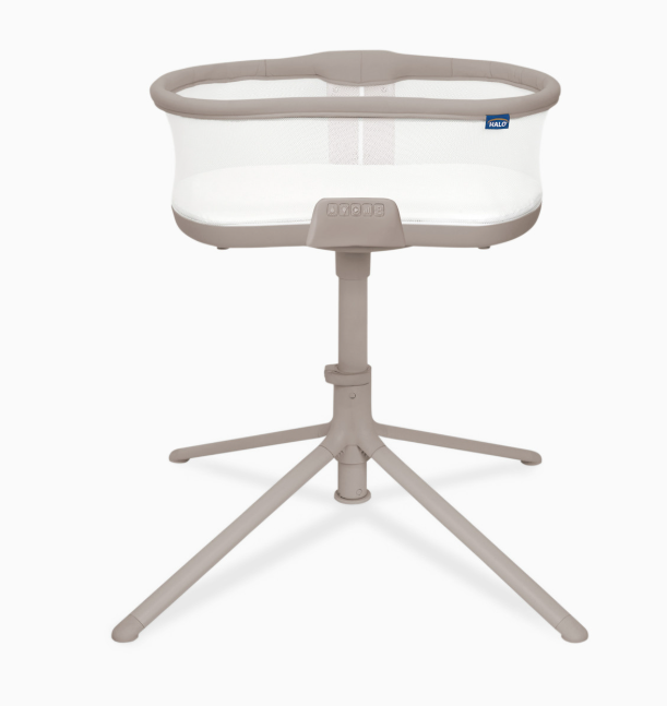 Halo Bassinest Soothing Swivel Sleeper 3.0 Bassinet, Warm Grey