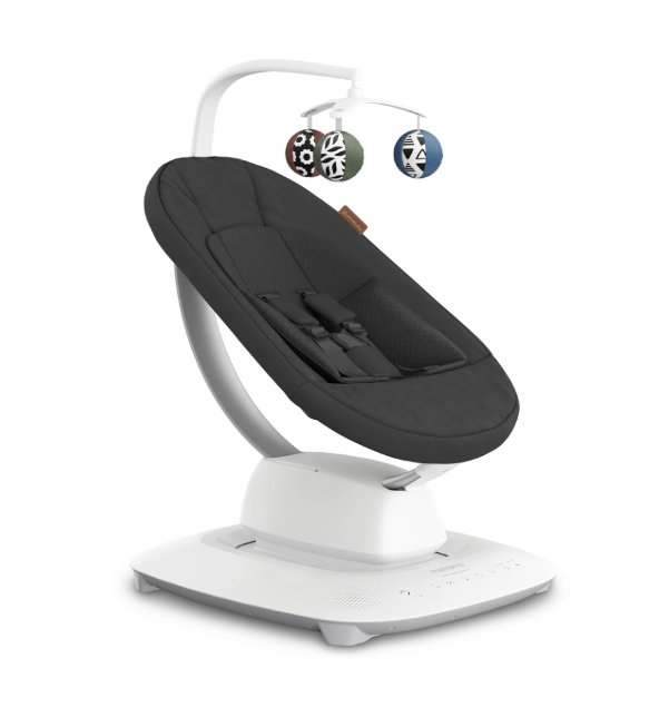 UPPAbaby Mamaroo Smart Swing, Jake (Charcoal Melange)