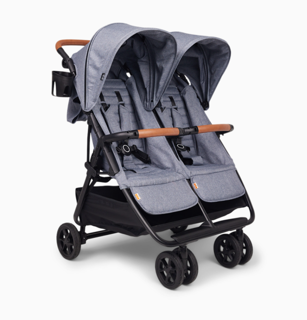 Zoe The Twin V2 Double Stroller, 2025, Ocean