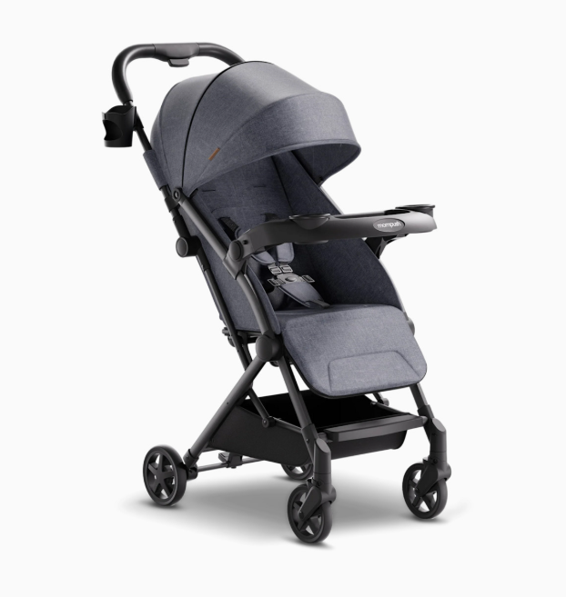 Mompush Lithe V2 Stroller, 2024, Grey