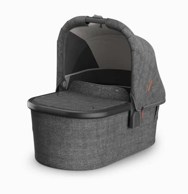 UPPAbaby V3 Bassinet, Greyson (Charcoal Mélange)