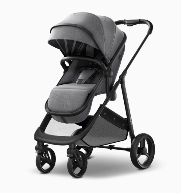 Mompush Wiz Stroller, 2025, Grey