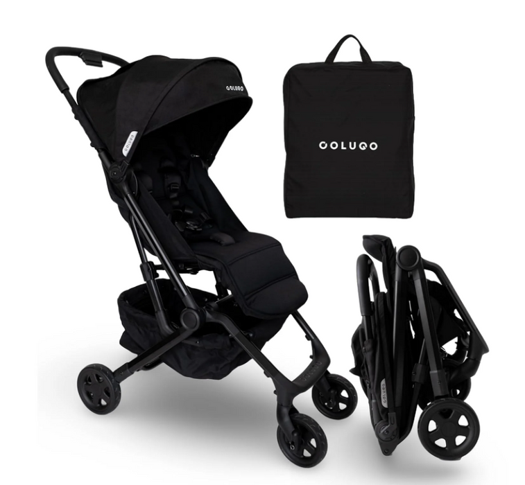 Colugo Compact Stroller+, 2025, Black/Black