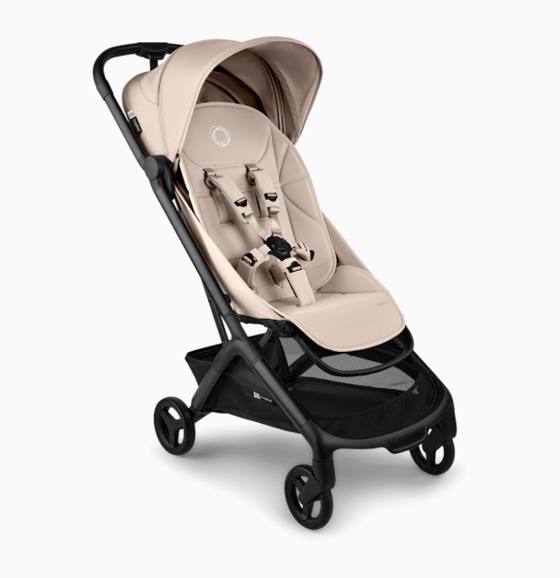 Bugaboo Butterfly 2 Stroller, 2025, Black, Desert Taupe, Desert Taupe