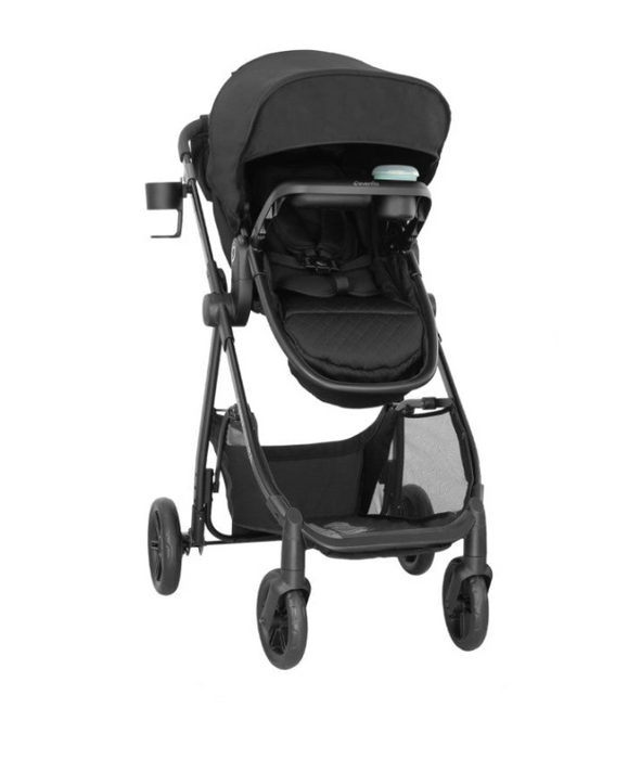 evenflo lightweight travel system Evenflo Omni Ultra Stroller, 2024, Caviar Black