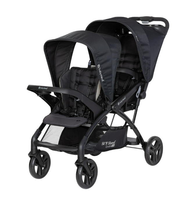 Baby Trend Sit N' Stand Double 2.0 Stroller, 2025, Desert Tan