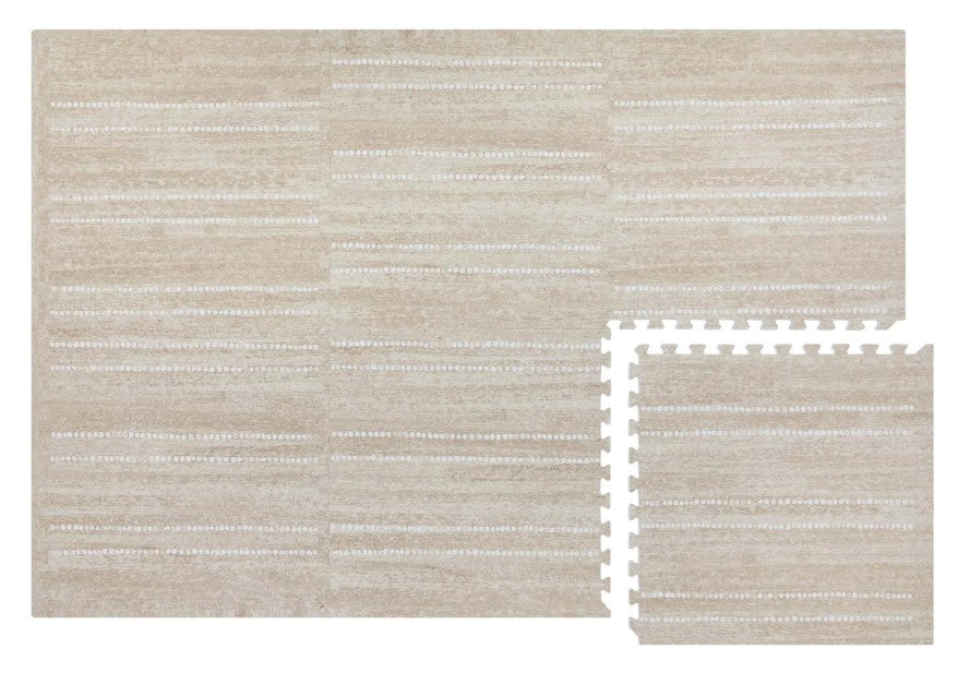 House of Noa Little Nomad Play Mat, 4x6, Aspen, Toast
