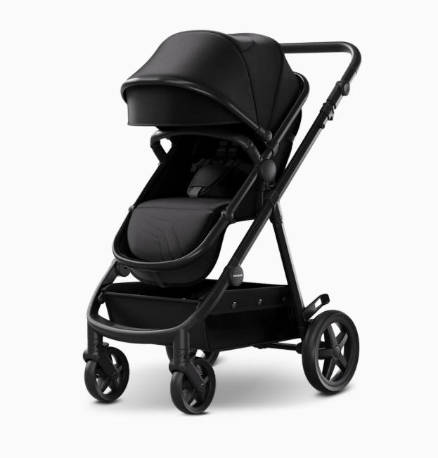 Mompush Meteor 2 Stroller, 2026, Black, Black Frame