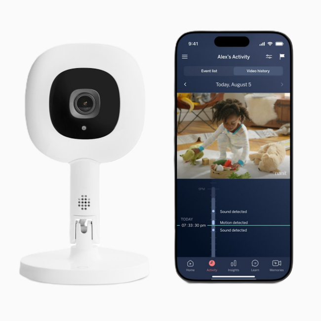 Nanit Pro HD Baby Monitor with Flex Stand