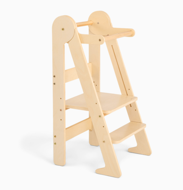 Shop Piccalio Mini Chef Foldable Helper Tower, Natural at GoodBuy Gear