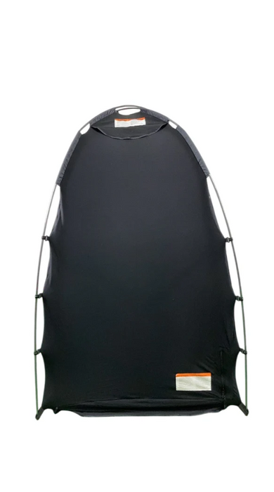 SlumberPod 3.0 Sleep Canopy with Fan, Black with Gray Accents
