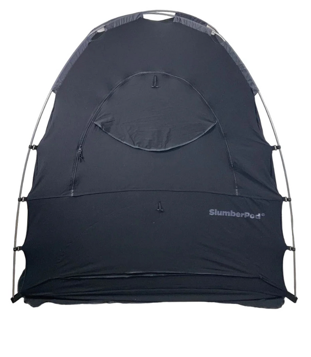 SlumberPod 2.0 Sleep Canopy, Black with Gray