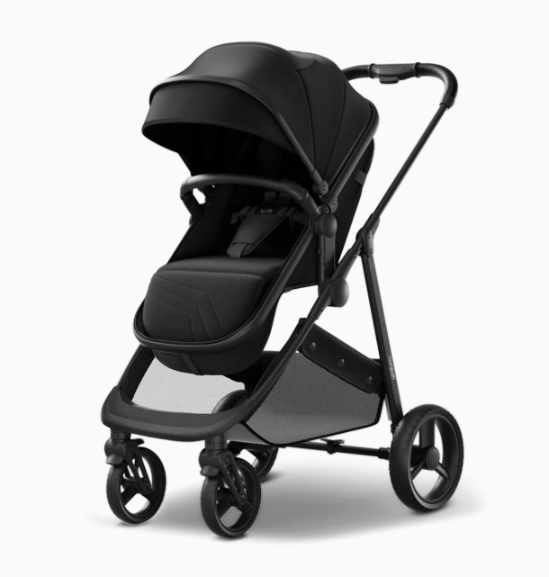 Mompush Wiz Stroller, 2025, Black