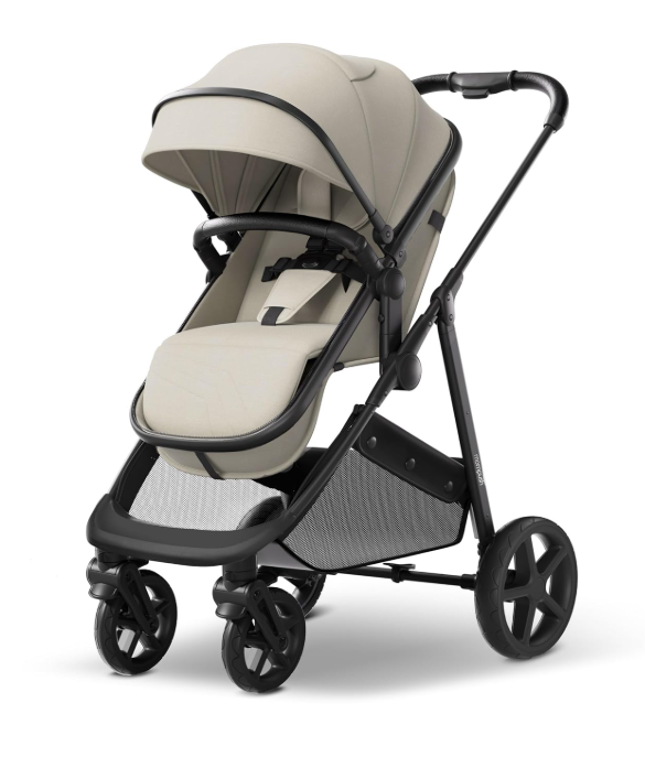 Mompush Wiz Stroller, 2025, Khaki