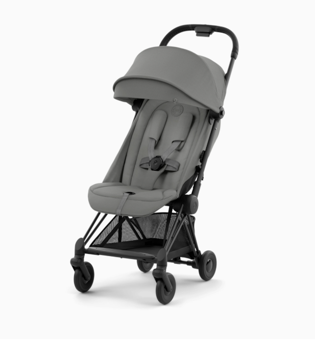 Cybex Coya Stroller, 2024, Matte Black, Mirage Grey