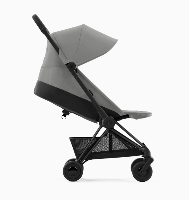 Cybex Coya Stroller, 2024, Matte Black, Mirage Grey