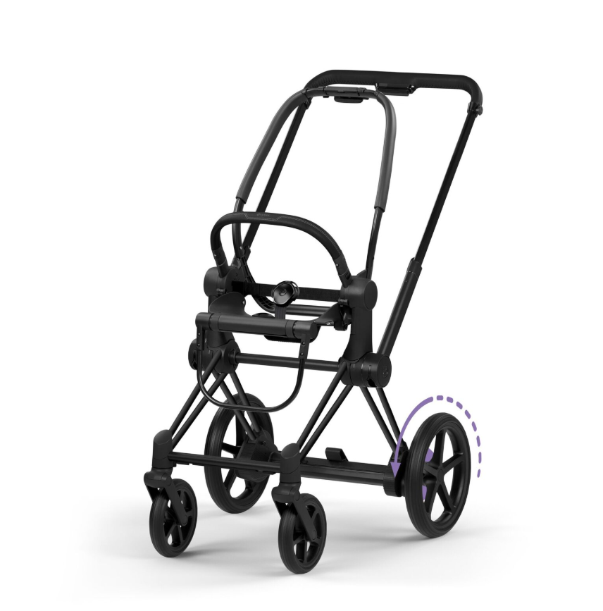 cybex aton 2 stroller frame Cybex e Priam2 Stroller Frame Only, Matt Black