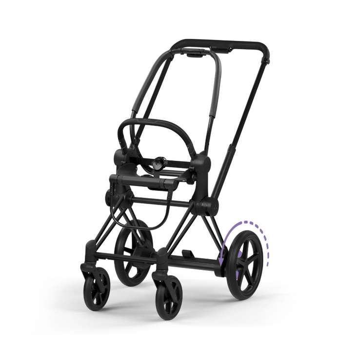 Cybex e Priam2 Stroller Frame Only, Matt Black