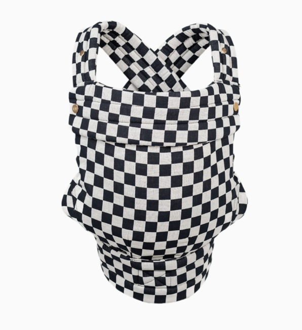 Mabē The Monarch Carrier, Ebony Check