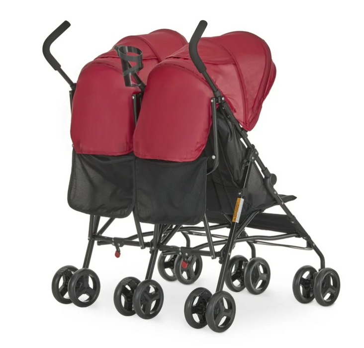 Dream On Me Twin Venture Umbrella Stroller, 2025, Red