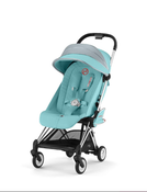 Shop Cybex Coya Stroller, 2024, Wings black, Jeremy Scott Car Blue at GoodBuy Gear