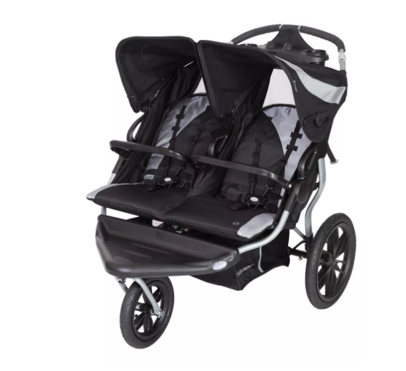 Baby Trend Navigator Lite Double Jogger Stroller, Europa, 2025