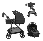 Evenflo Omni Signature Travel System with LiteMax Infant Car Seat (Porto Black)