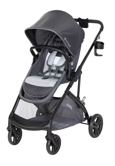 Baby Trend Sonar Switch 6-in-1 Modular Stroller Travel System Stroller, Desert Cloud