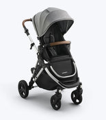 Shop Mockingbird Single 3.0 Stroller, 2025, Heather Grey, Silver with Penny Leather at GoodBuy Gear