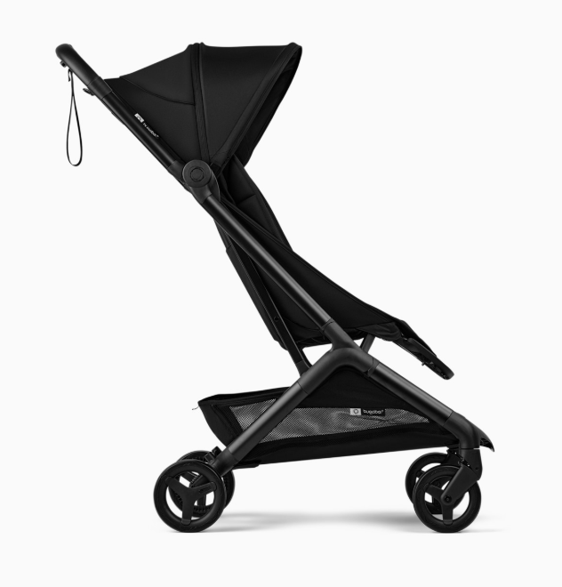 Bugaboo Butterfly 2 Stroller, 2024, Black, Heritage Black, Heritage Black