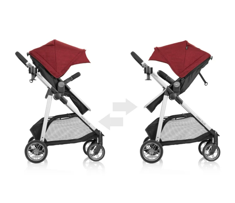 Evenflo Omni Plus Stroller, 2024, Hyperion Red