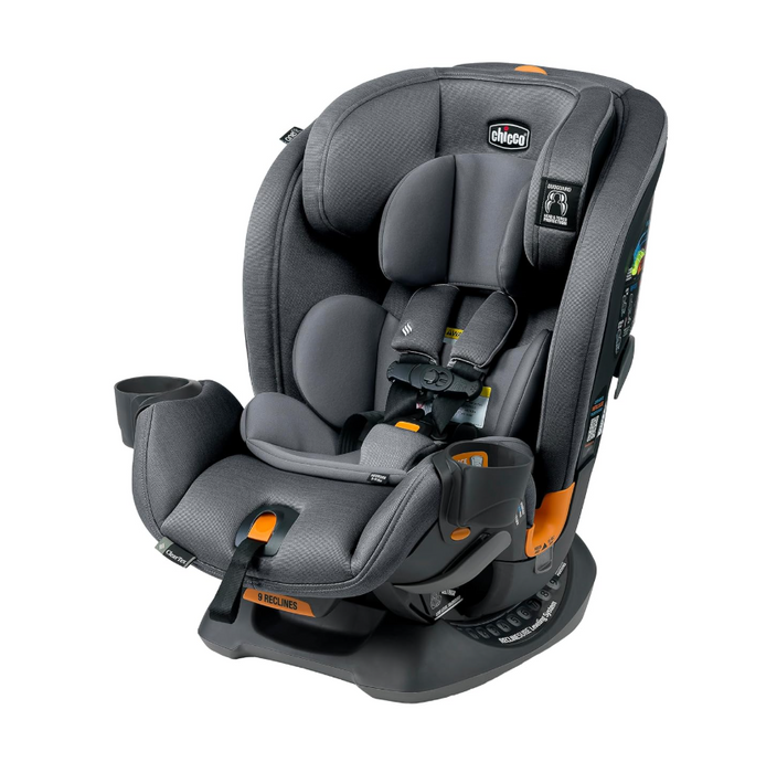 Chicco OneFit ClearTex All-in-One Car Seat, 2025, Slate